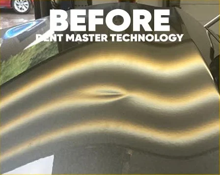 Repair in three stages — before