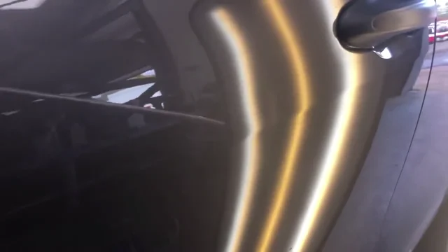 Toyota Hilux door dent repair video preview